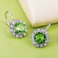 Apple Green Dangler Earrings